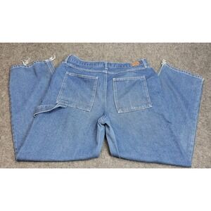 RSQ Carpenter Jeans Mens 32 Blue Denim Boho Streetwear Grunge Rodeo Hammer Loop
